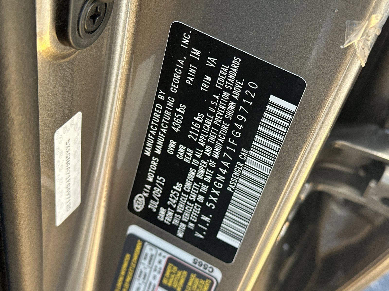 Used 2015 Kia Optima EX w/ EX Premium Package FWD image 27