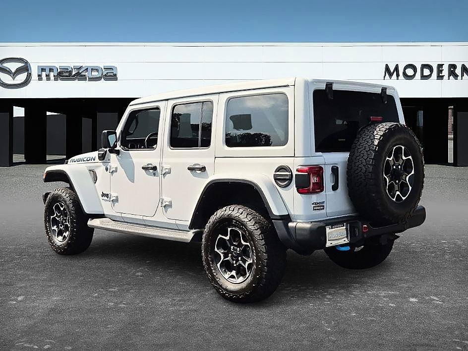 Used 2022 Jeep Wrangler Unlimited Rubicon 4xe w/ Steel Bumper Group AWD/4WD image 3