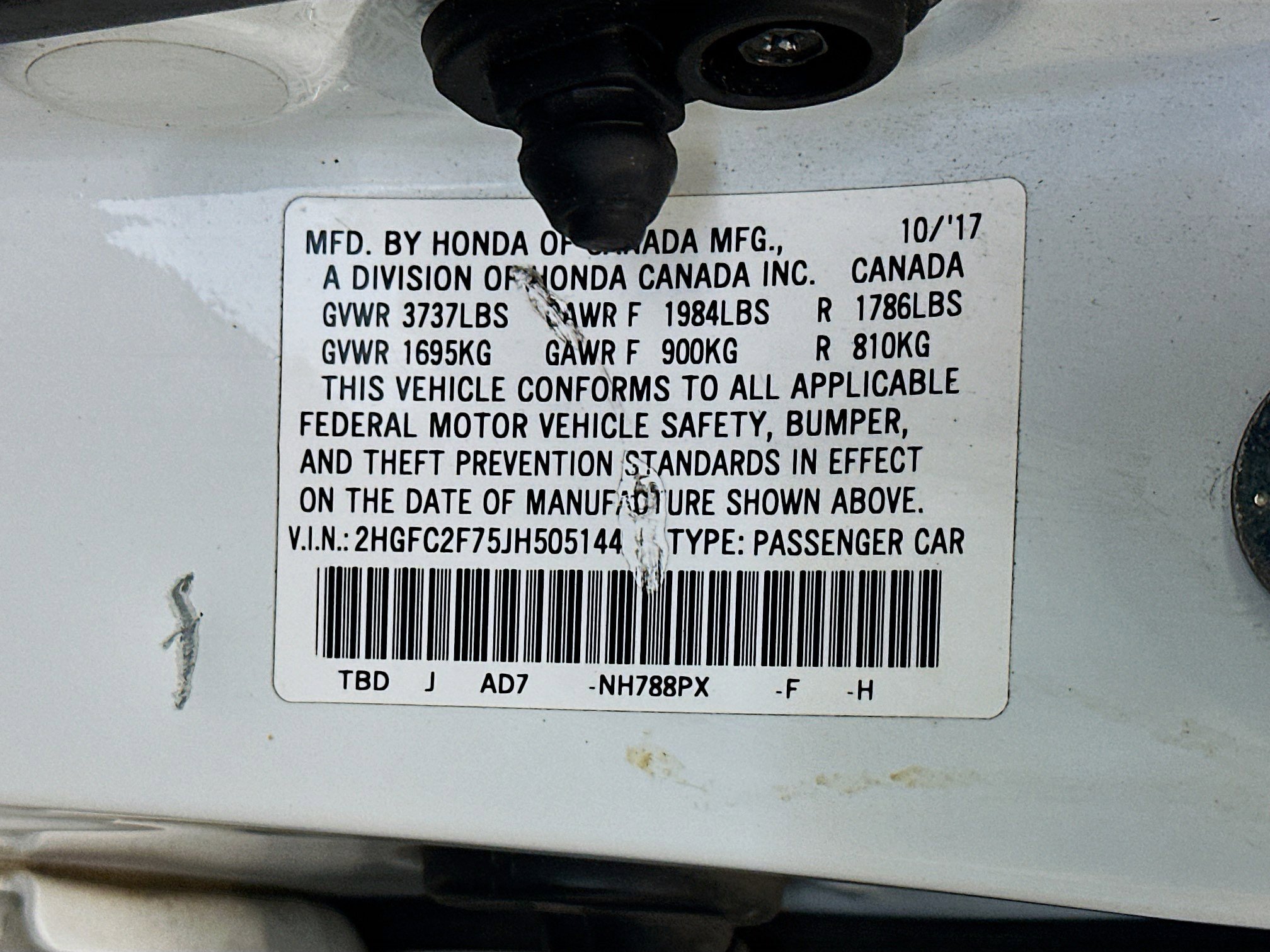 Used 2018 Honda Civic EX image 12