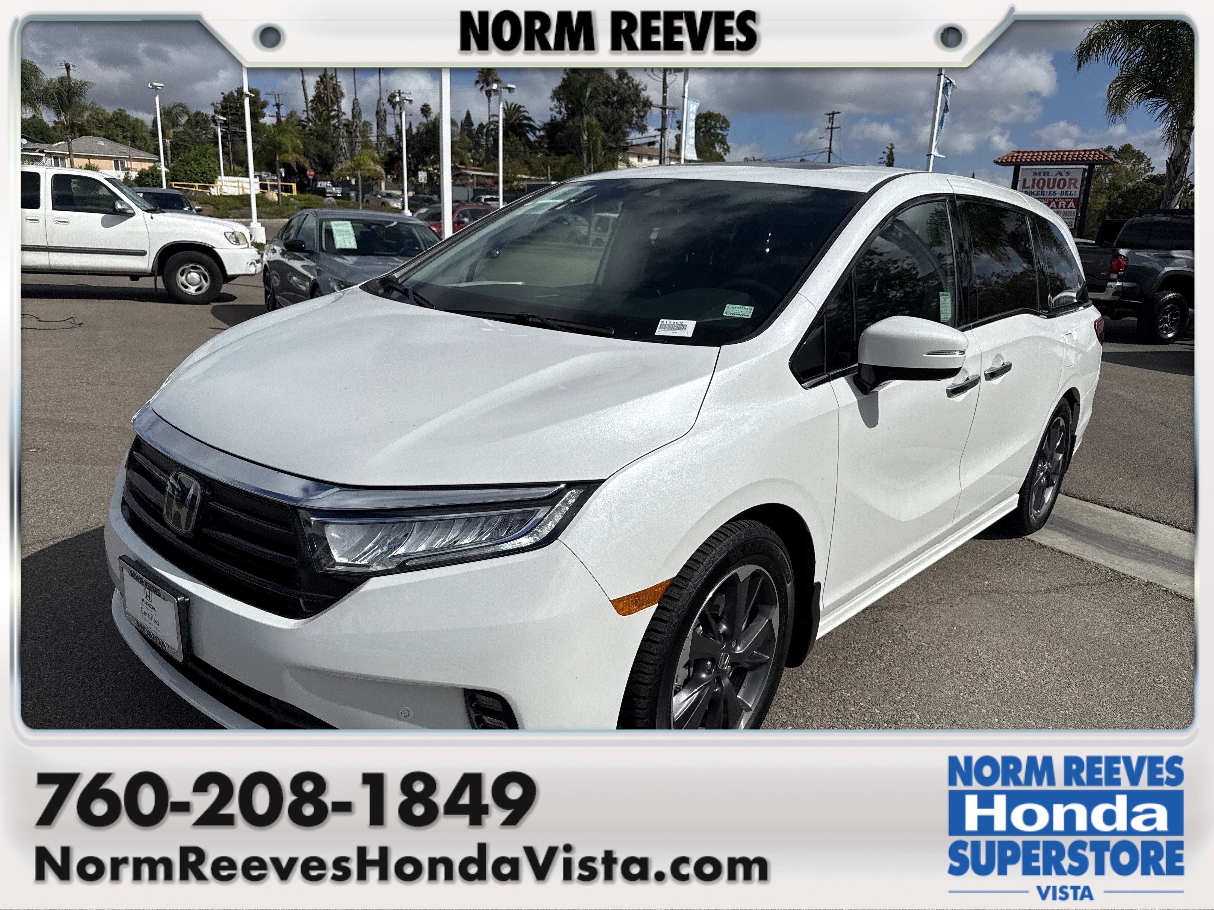 Certified 2023 Honda Odyssey Elite