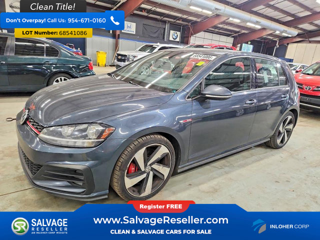 Used 2020 Volkswagen Golf 4-Door FWD image 1