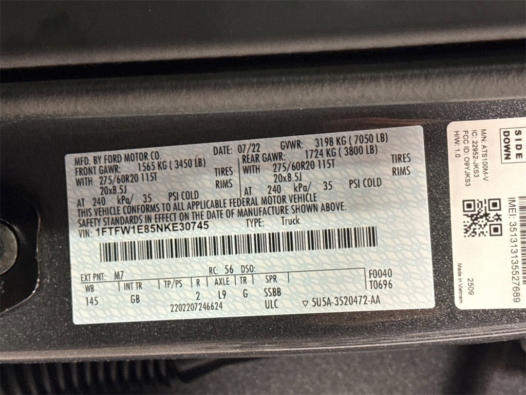 Used 2022 Ford F150 XL w/ STX Appearance Package image 28