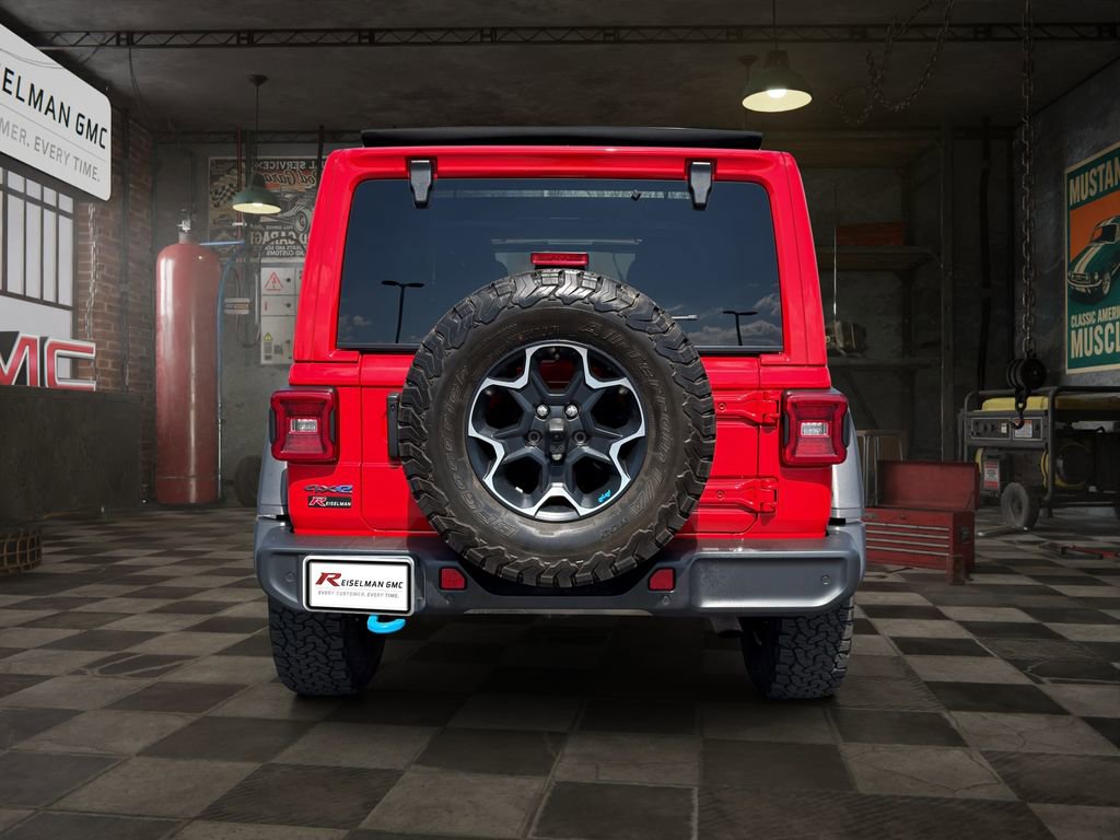 Used 2022 Jeep Wrangler Unlimited Rubicon 4xe w/ Cold Weather Group AWD/4WD image 4