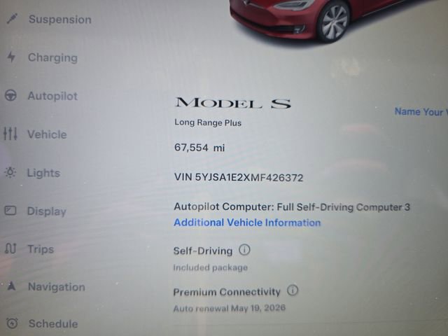 Used 2021 Tesla Model S Long Range Plus AWD/4WD image 29