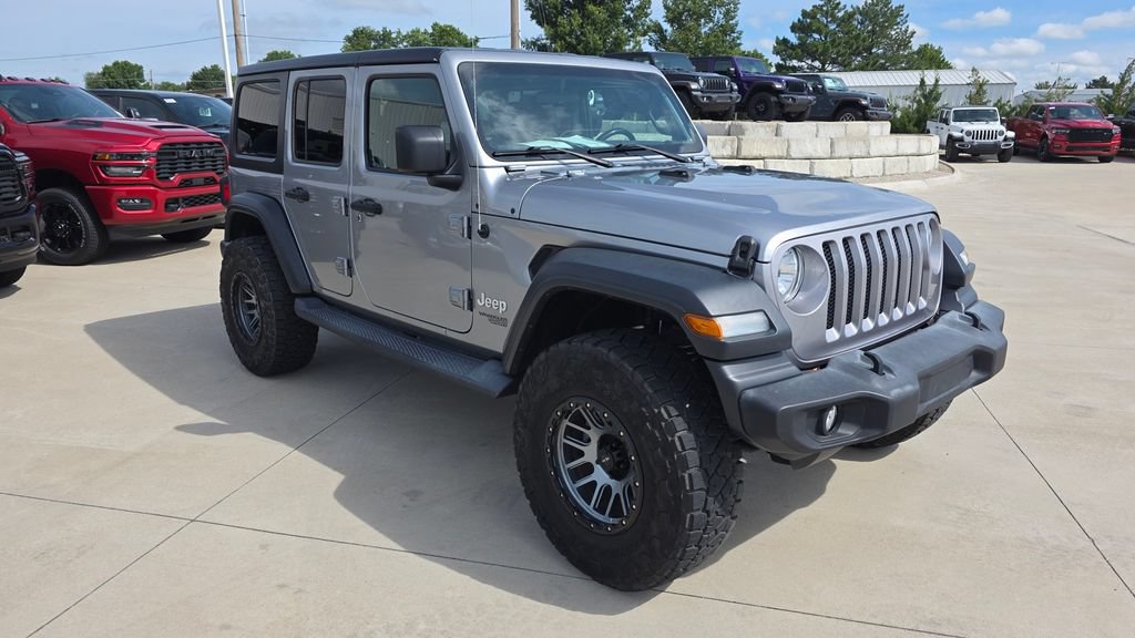 Used 2018 Jeep Wrangler Unlimited Sport S AWD/4WD image 7