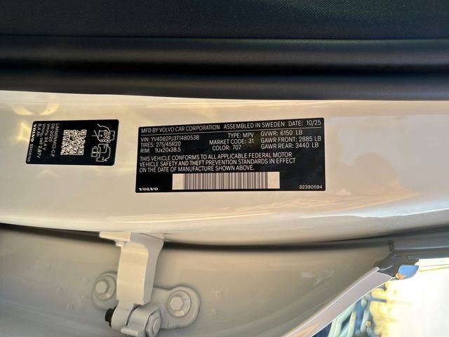 Used 2026 Volvo XC90 B6 Core w/ Protection Package Premier image 37