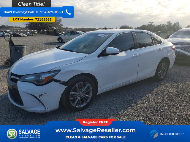 Used 2017 Toyota Camry SE image 1