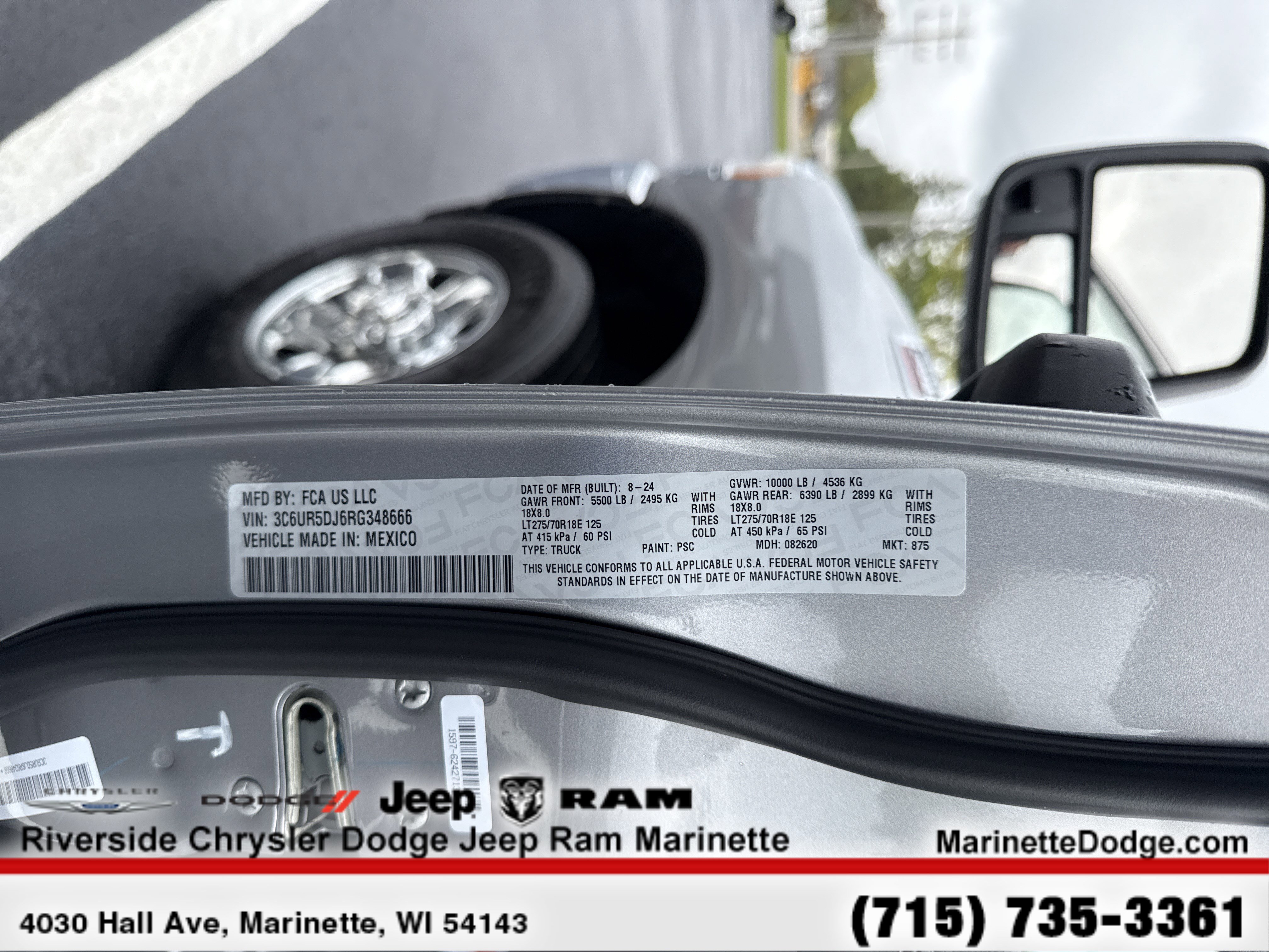 Used 2024 RAM 2500 Big Horn w/ Bed Utility Group image 14