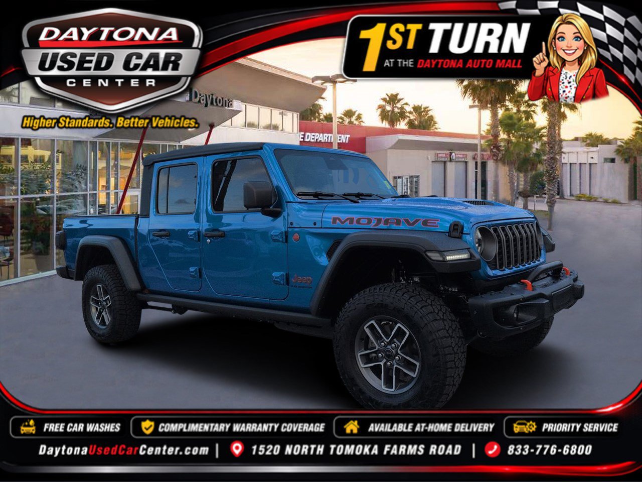 Certified 2026 Jeep Gladiator Mojave w/ Safety Group