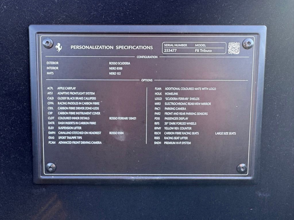 Used 2020 Ferrari F8 Tributo image 30