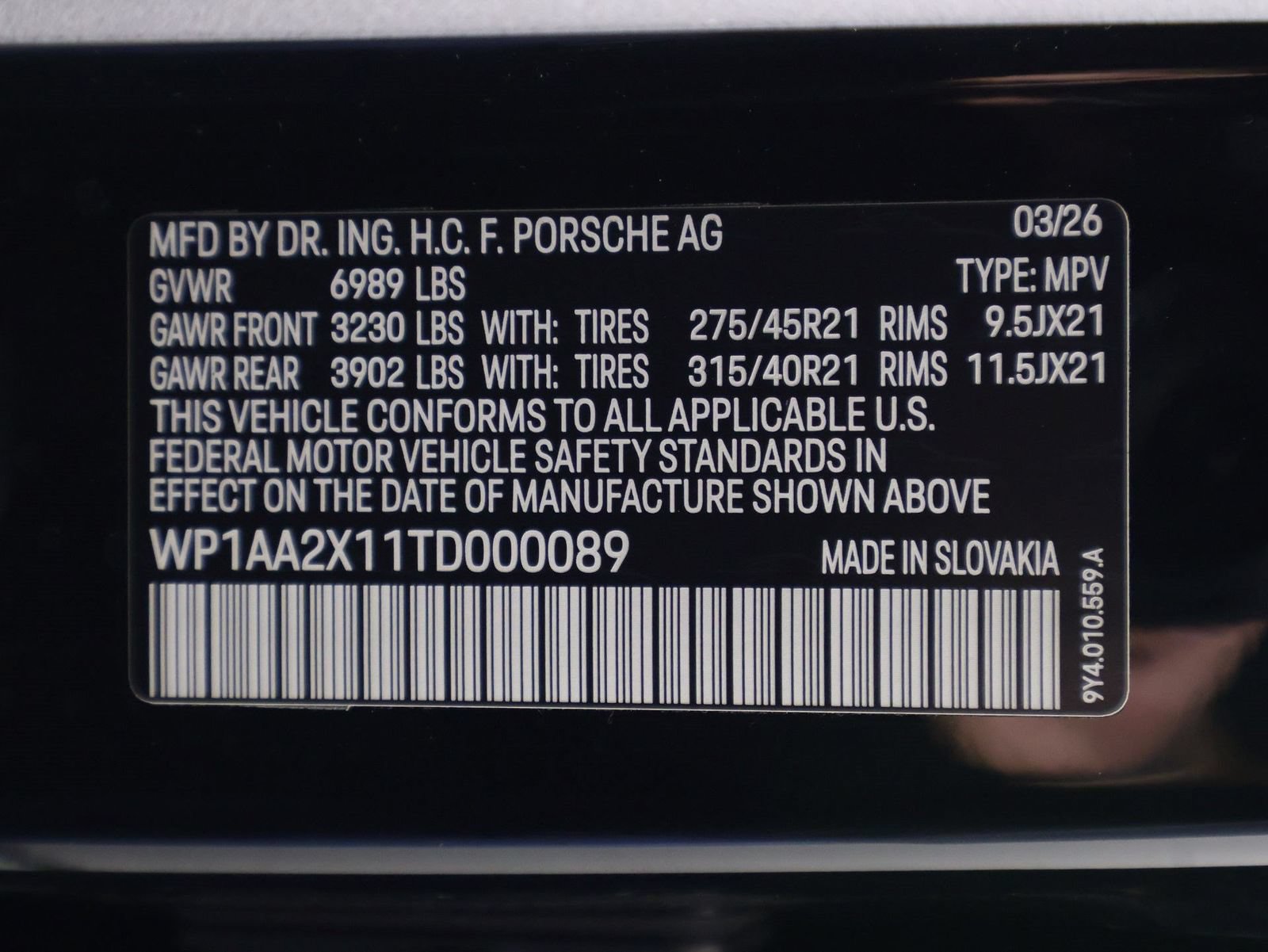 New 2026 Porsche Cayenne Electric AWD/4WD image 24