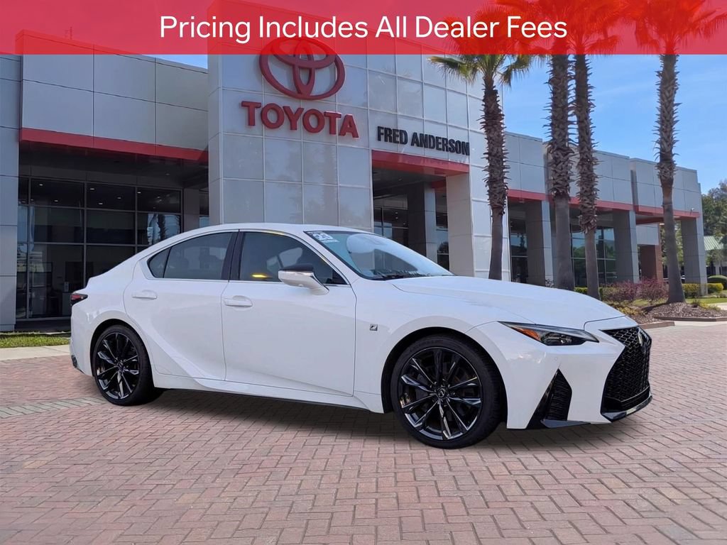 Used 2023 Lexus IS 350 F Sport w/ Navigation Package RWD image 1
