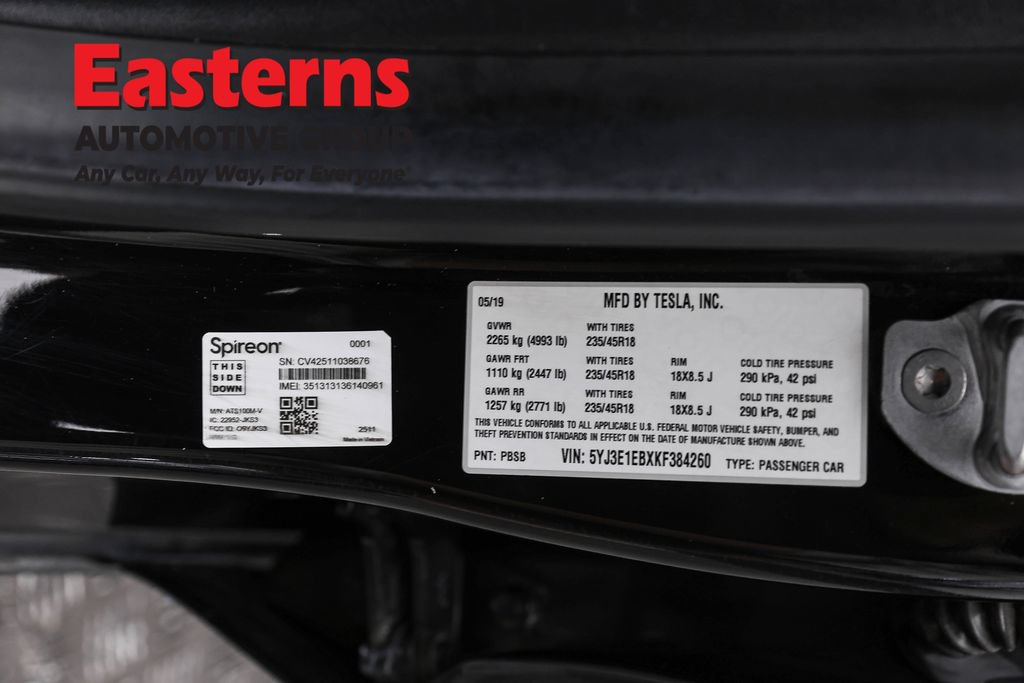 Used 2019 Tesla Model 3 Long Range AWD/4WD image 30