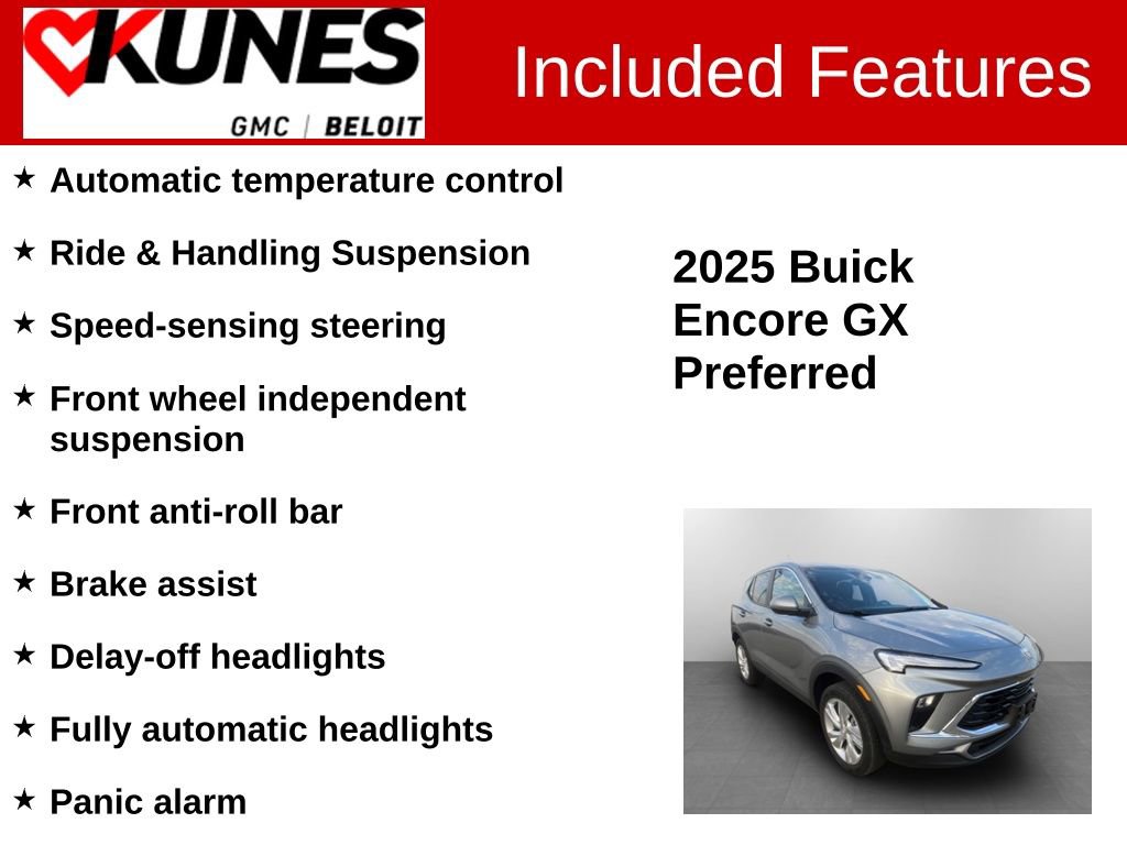 Used 2025 Buick Encore GX Preferred image 3