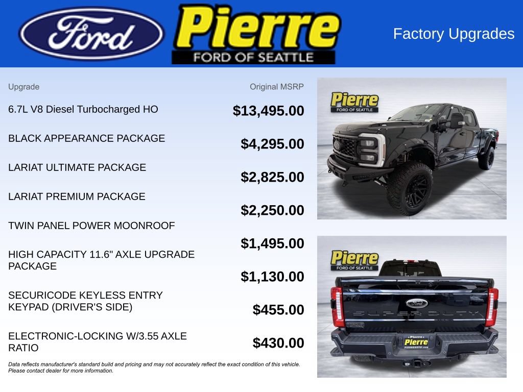 New 2026 Ford F250 Lariat w/ Black Appearance Package AWD/4WD image 13