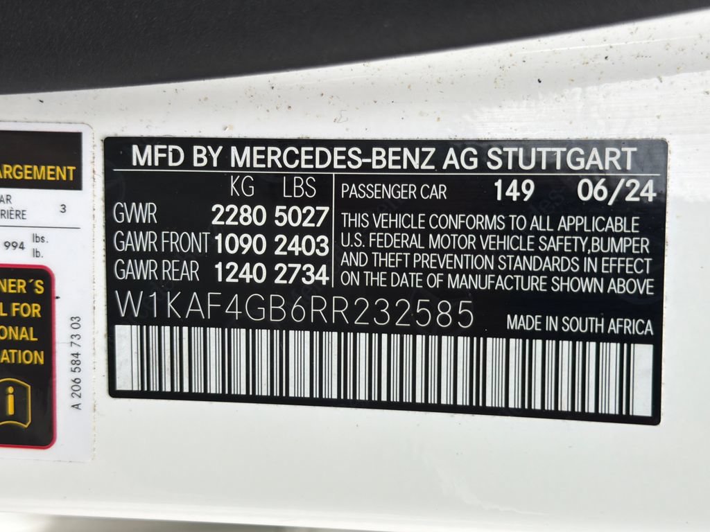 Certified 2024 Mercedes-Benz C 300 Sedan image 25