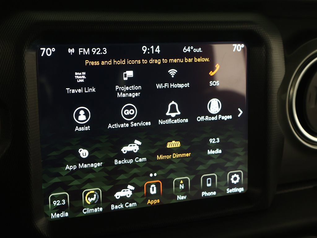 Used 2021 Jeep Wrangler Unlimited Sahara w/ Uconnect 4C Nav & Sound Group AWD/4WD image 40