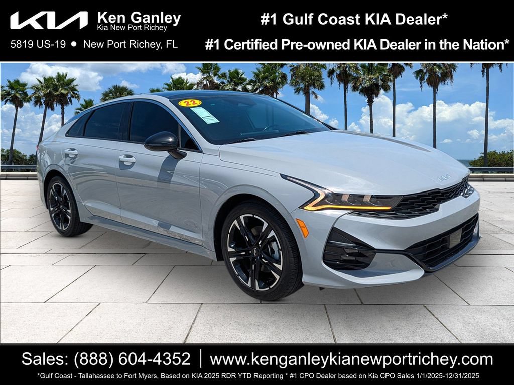 Certified 2022 Kia K5 GT-Line w/ GT-Line FWD Premium Package