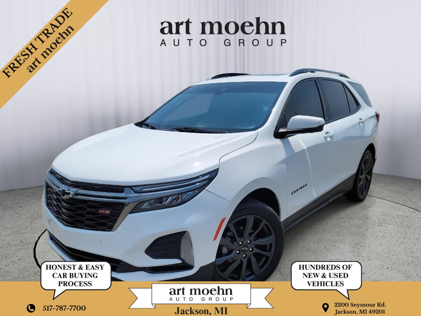 Used 2022 Chevrolet Equinox RS w/ RS Leather Package AWD/4WD image 1