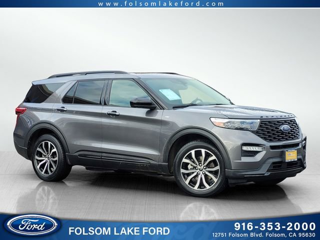 Certified 2022 Ford Explorer ST-Line w/ Class IV Trailer Tow Package