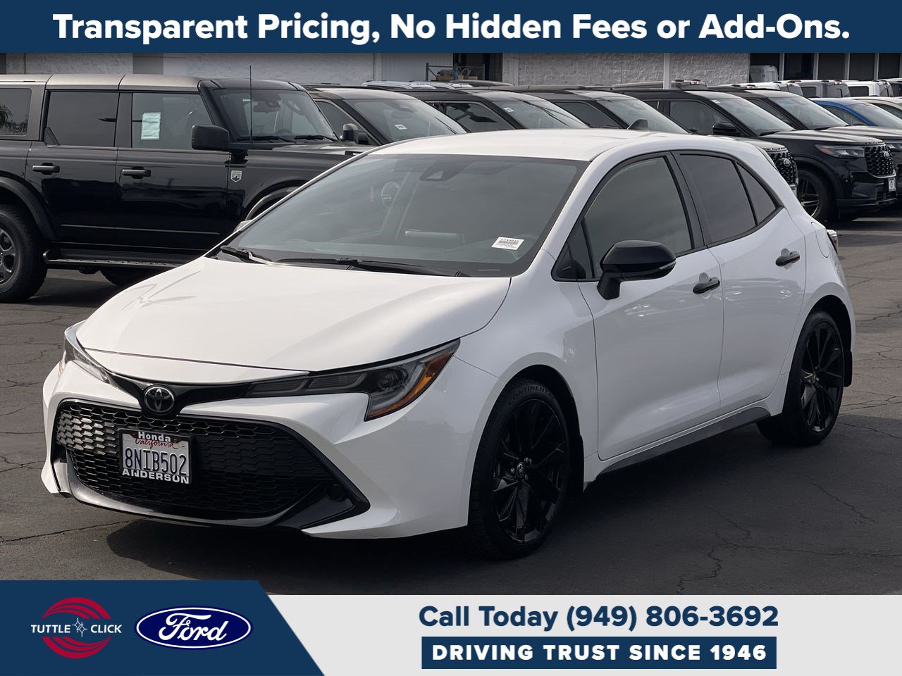 Used 2020 Toyota Corolla SE FWD image 12