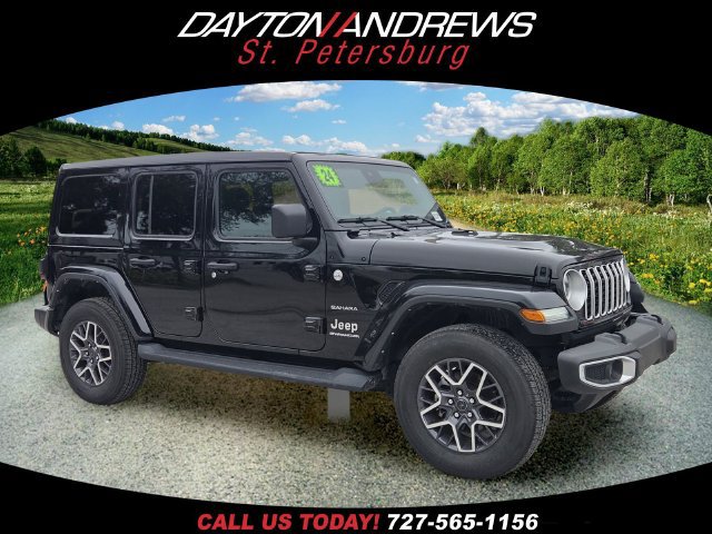 Used 2024 Jeep Wrangler Unlimited Sahara AWD/4WD image 1