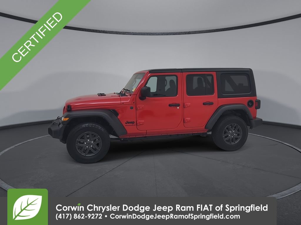 Certified 2024 Jeep Wrangler Sport S image 8
