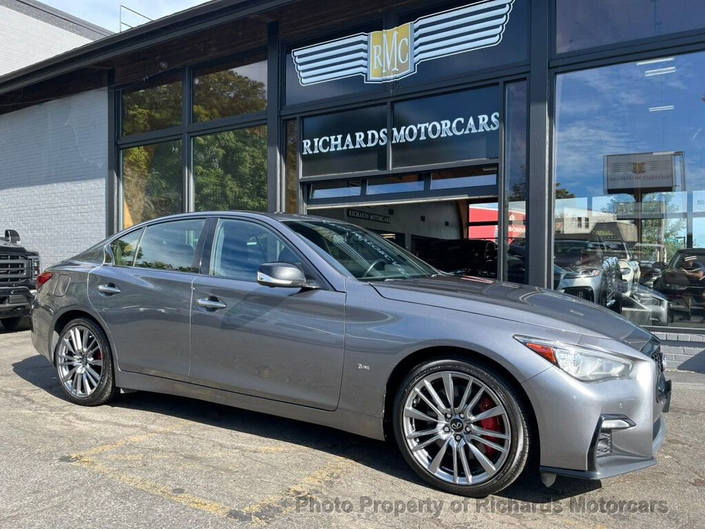 Used 2021 INFINITI Q50 Red Sport 400