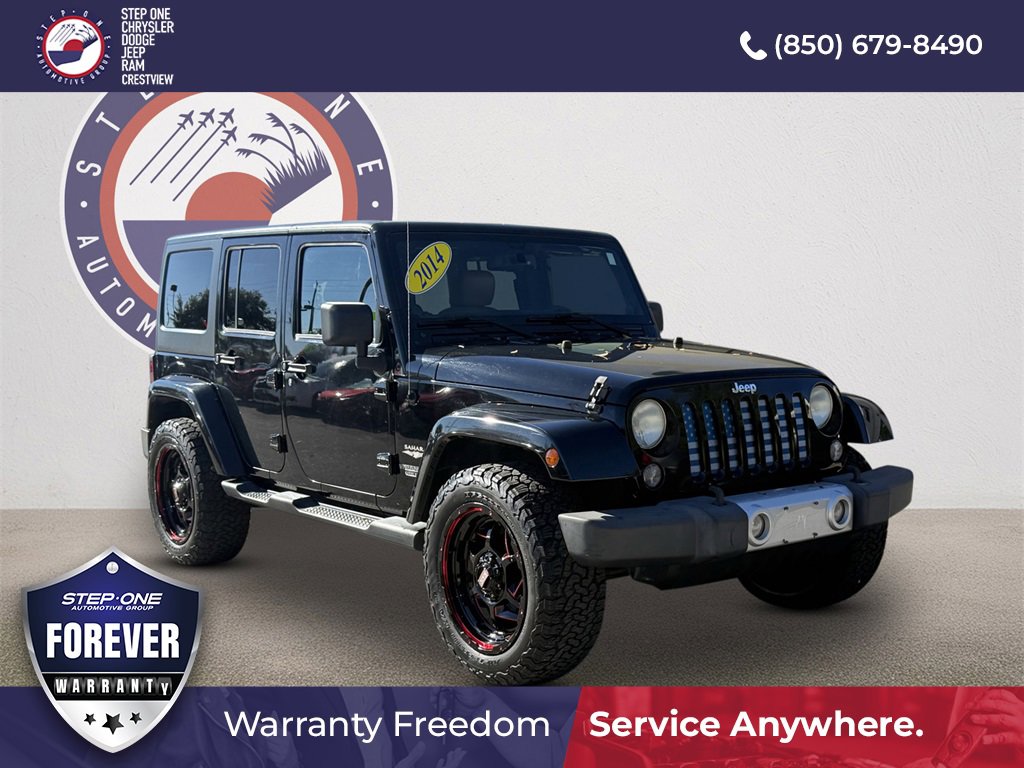 Used 2014 Jeep Wrangler Unlimited Sahara w/ Dual Top Group image 1