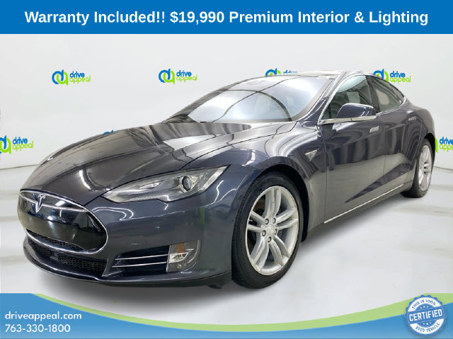 Used 2015 Tesla Model S 70D AWD/4WD image 2