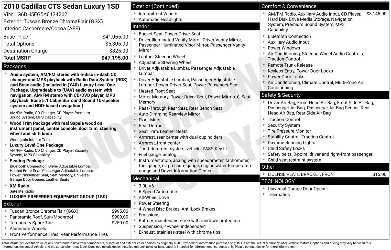 Used 2010 Cadillac CTS Luxury image 33