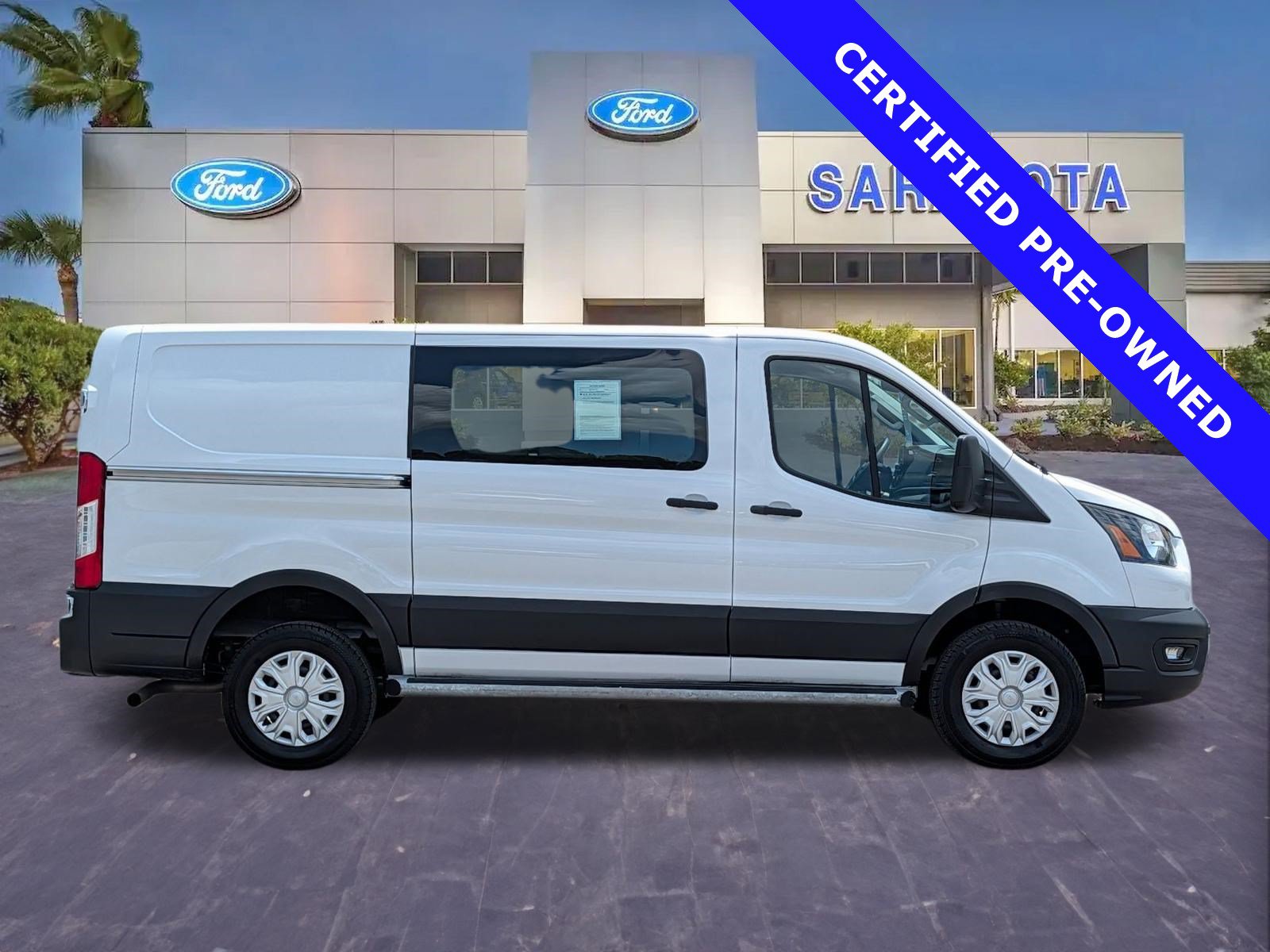 Certified 2025 Ford Transit 250 Low Roof w/ Exterior Upgrade Package RWD image 1
