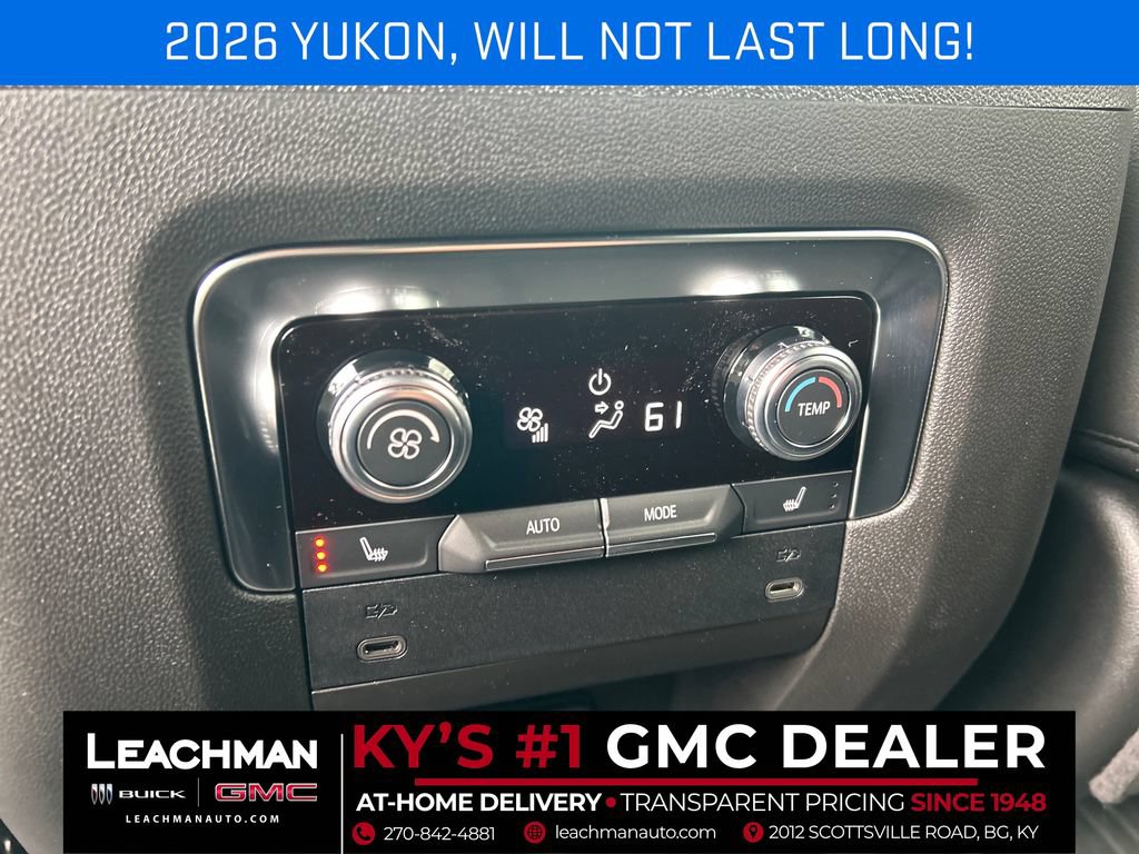 New 2026 GMC Yukon Elevation w/ LPO, Floor Liner Package AWD/4WD image 37
