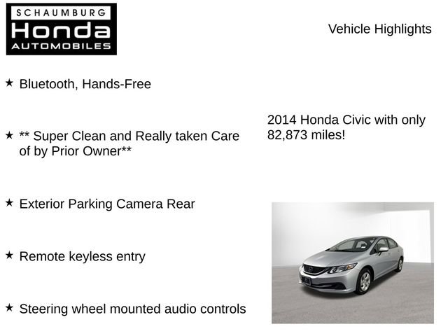 Used 2014 Honda Civic LX image 7