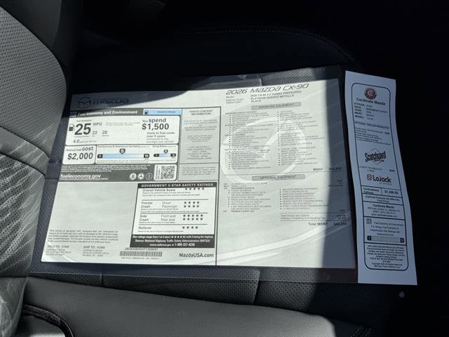 New 2026 MAZDA CX-90 3.3 Turbo w/ Preferred Package image 36