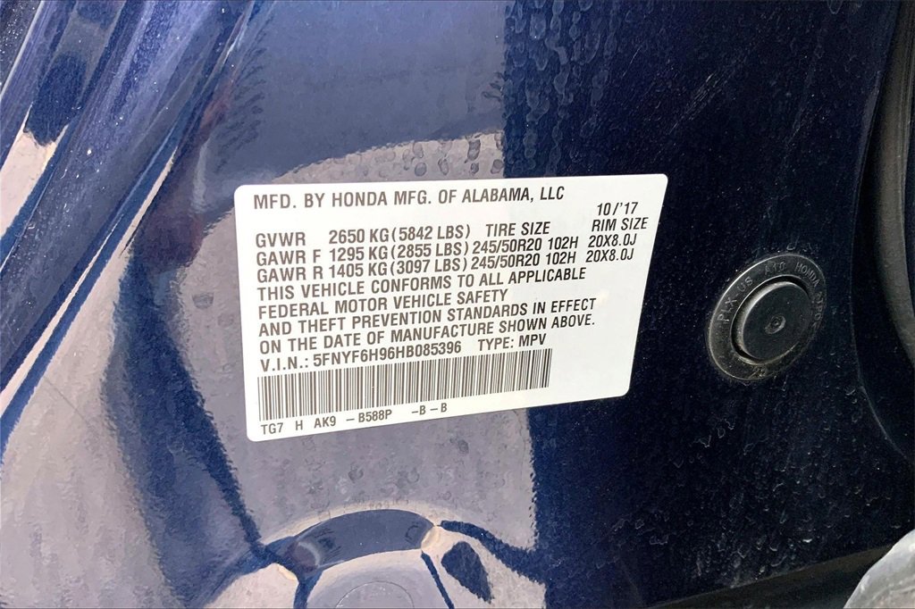 Used 2017 Honda Pilot Touring image 28