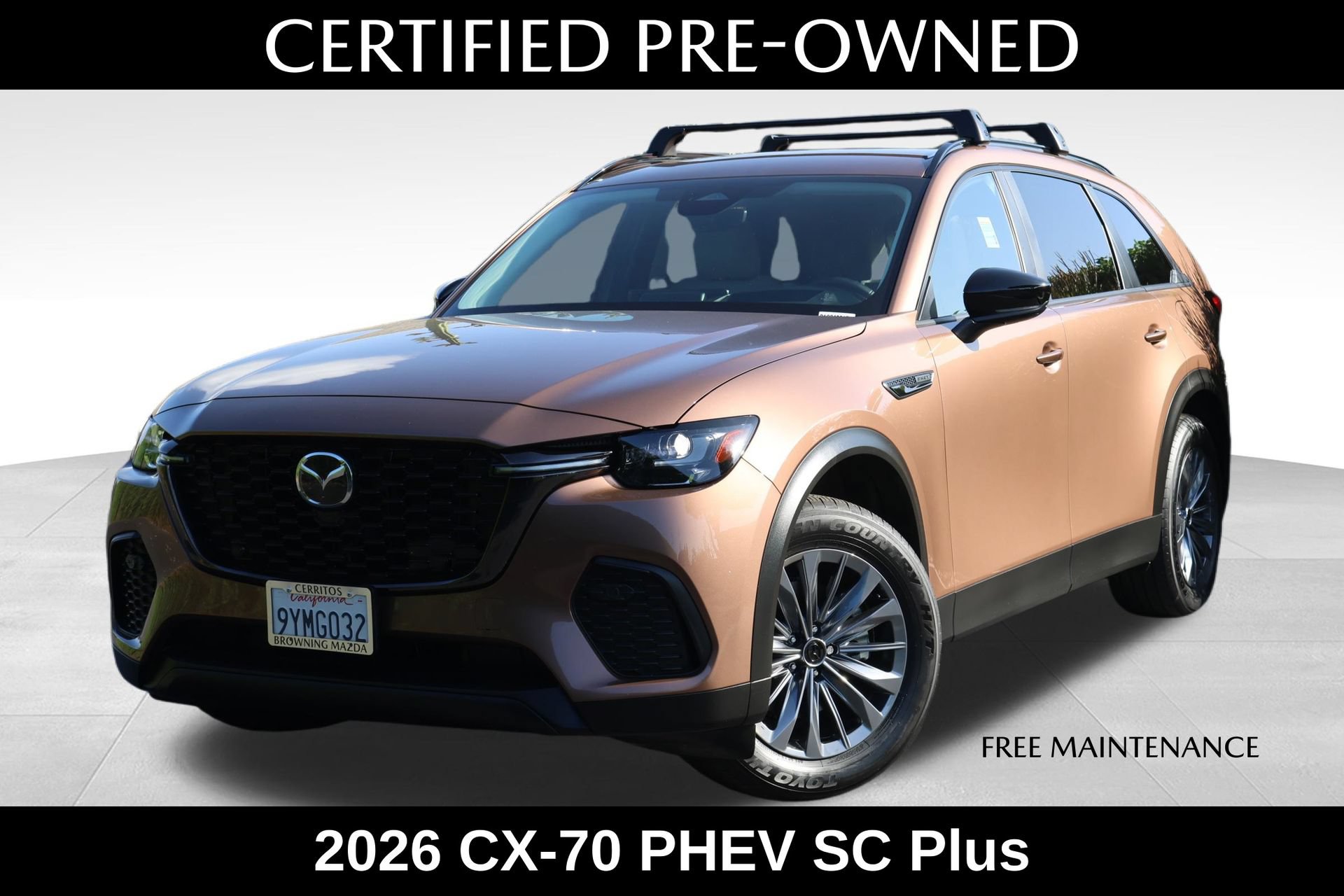 Certified 2026 MAZDA CX-70 SC Plus AWD/4WD image 1