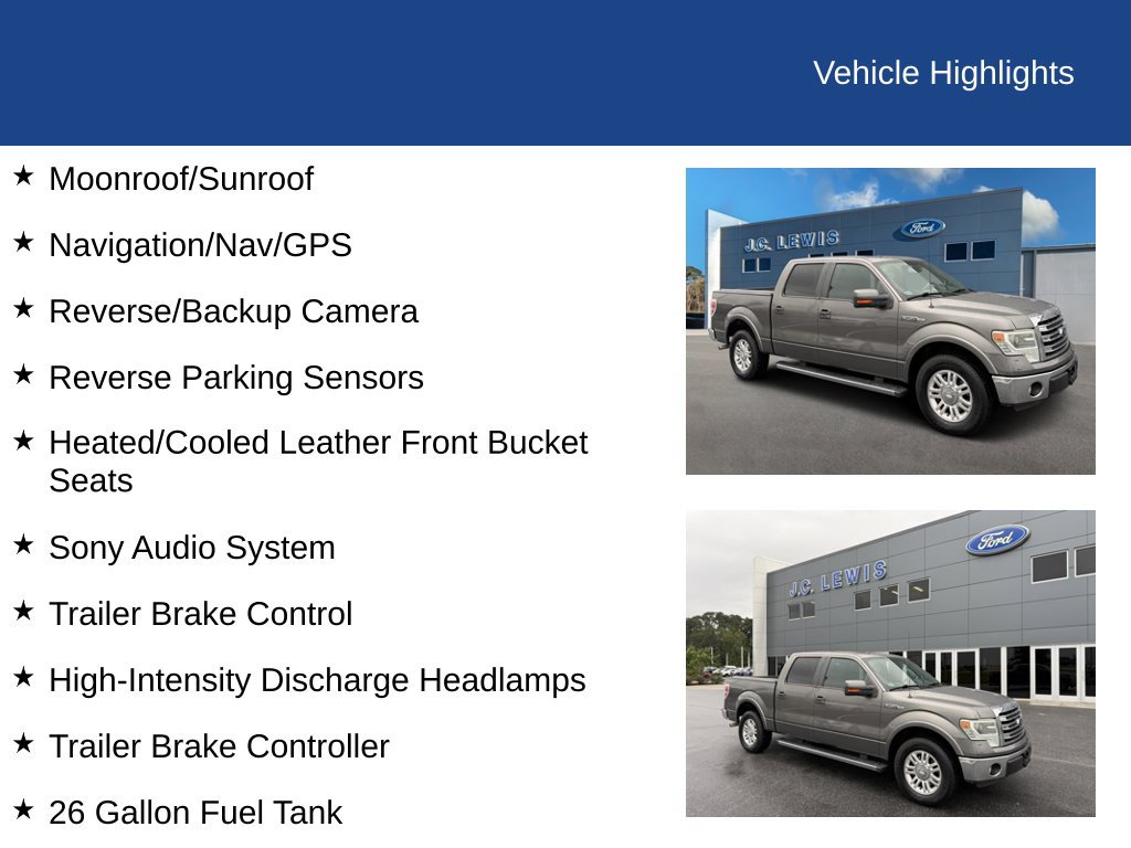Used 2013 Ford F150 Lariat w/ Luxury Equipment Group RWD image 25