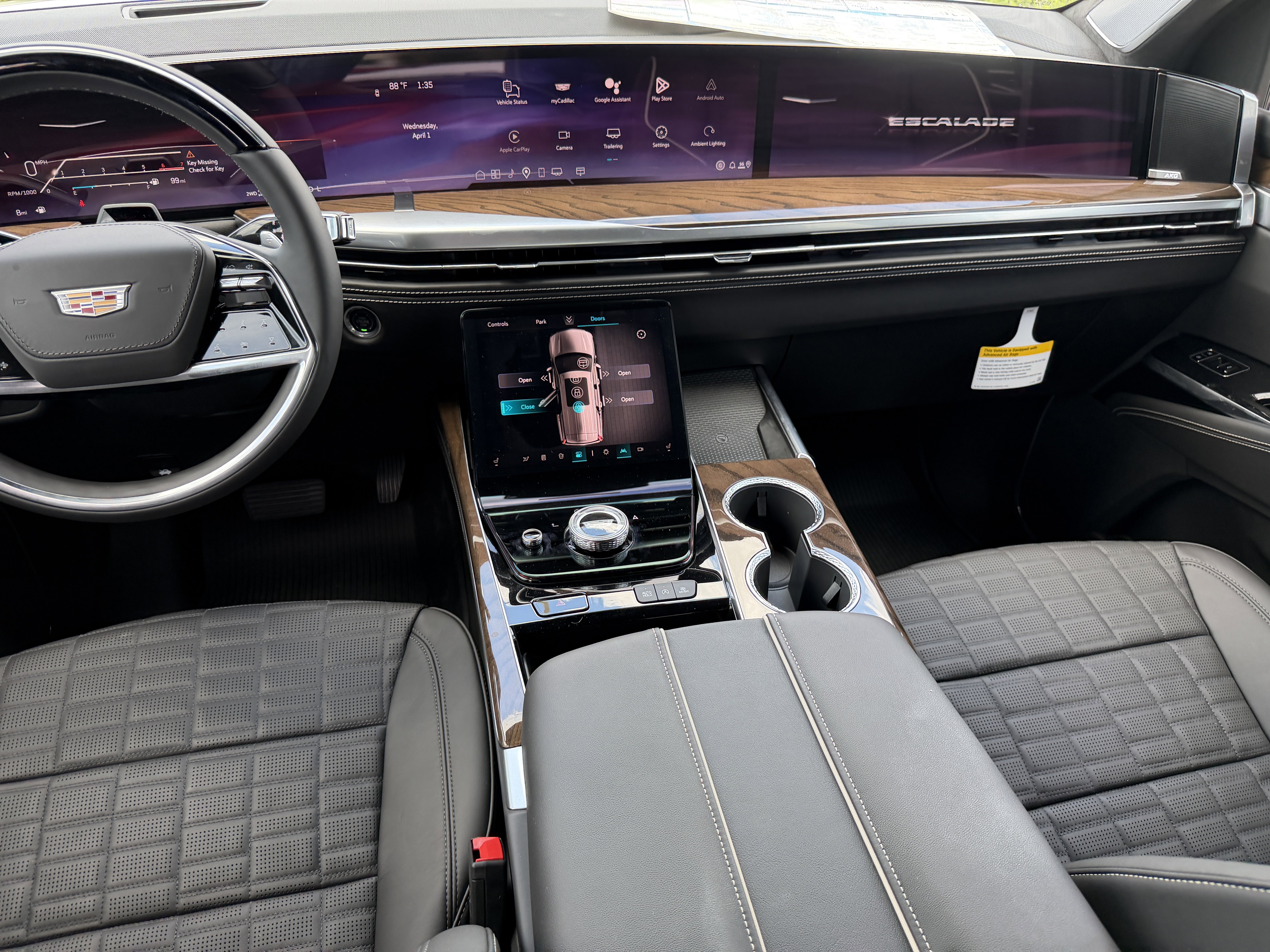 New 2026 Cadillac Escalade Platinum Sport w/ LPO, ONYX Package image 14