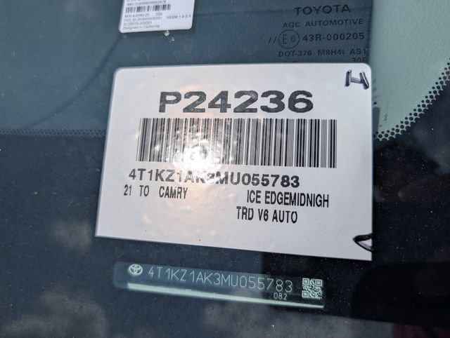 Used 2021 Toyota Camry TRD FWD image 34
