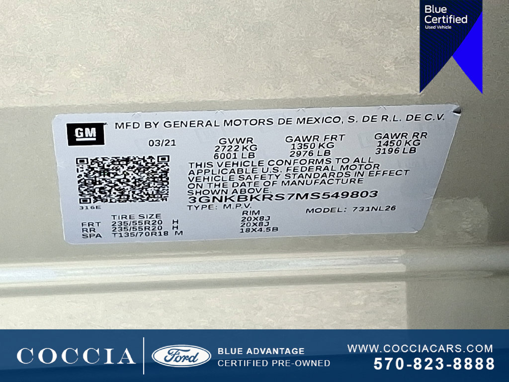 Used 2021 Chevrolet Blazer RS AWD/4WD image 26