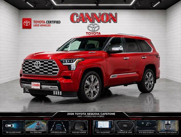 Certified 2026 Toyota Sequoia Capstone AWD/4WD image 1