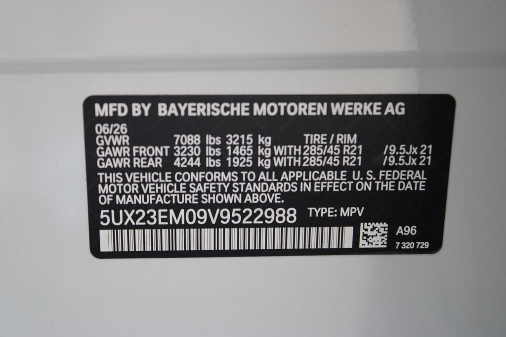 New 2027 BMW X7 xDrive40i w/ M Sport Package AWD/4WD image 30