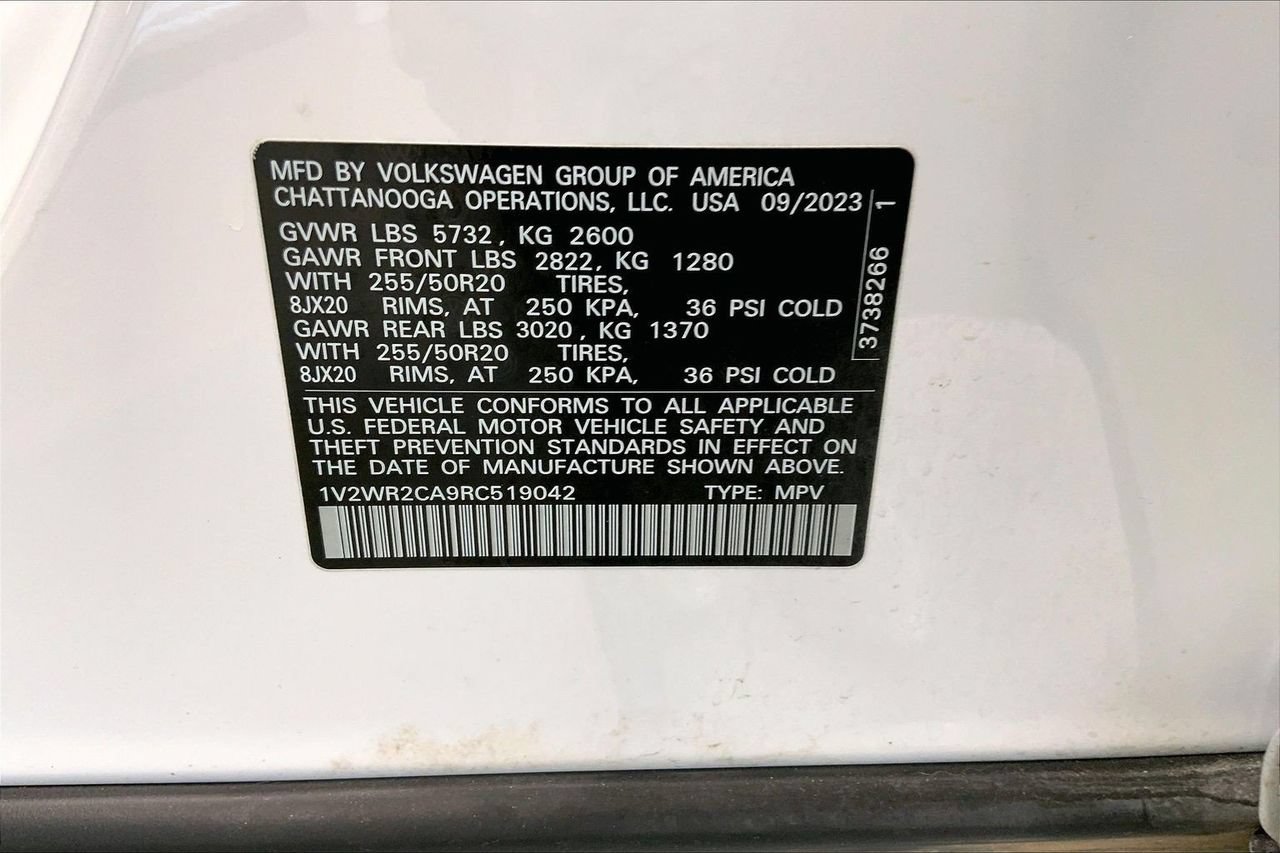 Used 2024 Volkswagen Atlas SE FWD image 33