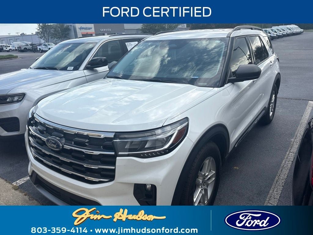 Certified 2025 Ford Explorer Active w/ Active Comfort Package