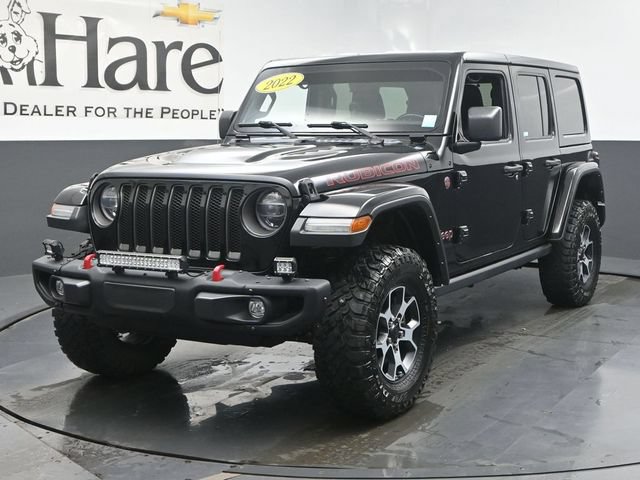 Used 2022 Jeep Wrangler Unlimited Rubicon w/ Steel Bumper Group AWD/4WD image 34