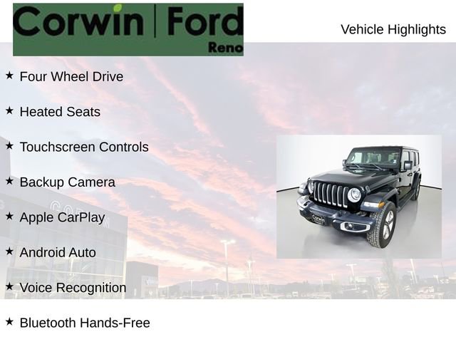 Used 2020 Jeep Wrangler Unlimited Sahara w/ Cold Weather Group image 8