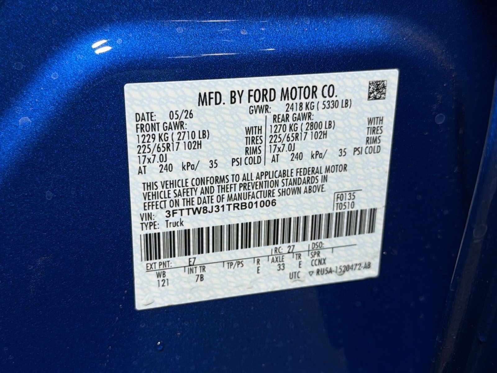 New 2026 Ford Maverick XLT w/ Equipment Group 301A AWD/4WD image 37