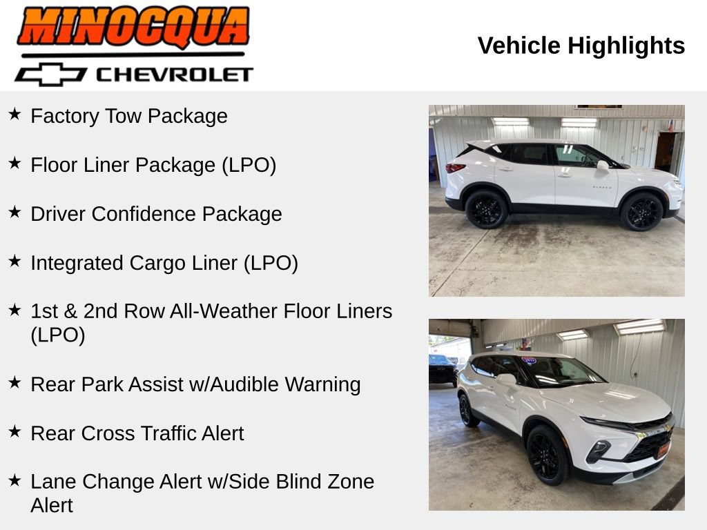 Certified 2023 Chevrolet Blazer LT w/ Driver Confidence Package AWD/4WD image 7