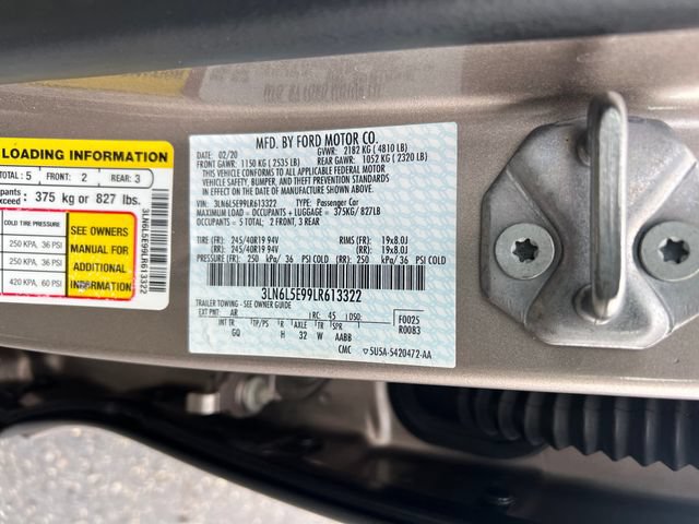 Certified 2020 Lincoln MKZ Reserve w/ Elements Package FWD image 34